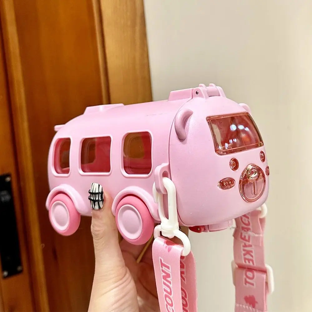 Gourde enfant bus mignon