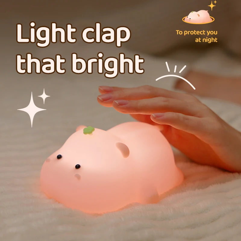 Lampe de Nuit LED SnuggleBunny avec Capteur Tactile