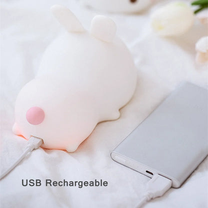 Lampe de Nuit LED SnuggleBunny avec Capteur Tactile