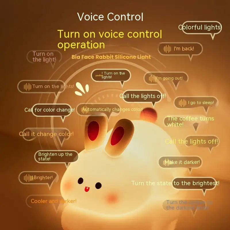 Lampe de Nuit LED SnuggleBunny avec Capteur Tactile